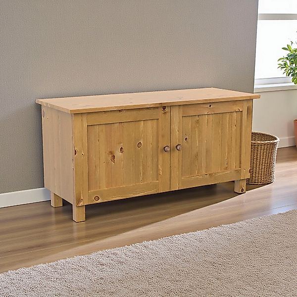 Home affaire Sitzbank "Juventus" 1 Stk. tlg. aus massiver Kiefer, Breite 97 günstig online kaufen