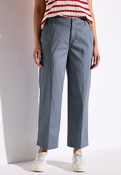 STREET ONE Chinohose aus Baumwolle mit günstig online kaufen