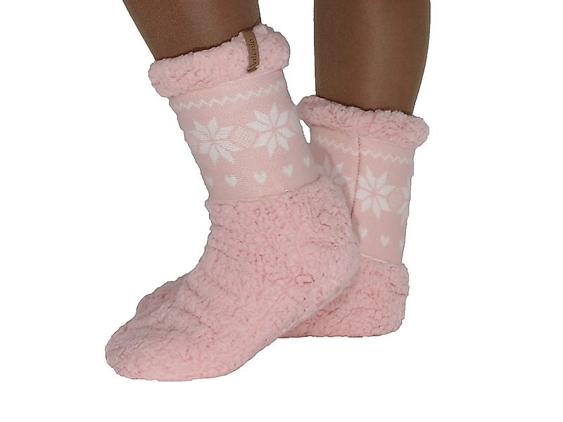 Markenwarenshop-Style Haussocken Damen Hüttensocken Haussocken Hüttenschuhe günstig online kaufen
