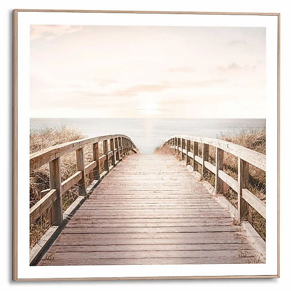 Reinders Poster "Brücke zum Strand" günstig online kaufen