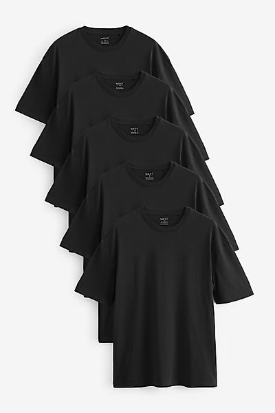 Next T-Shirt Relaxed Fit T-Shirts, 5er günstig online kaufen