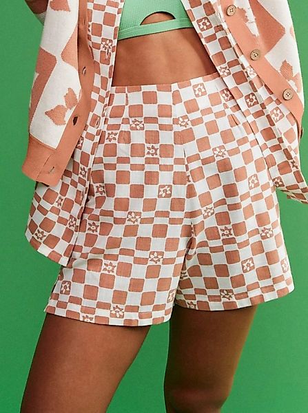 Roxy Shorts Over The Sun Check - Leichte Shorts für Frauen günstig online kaufen