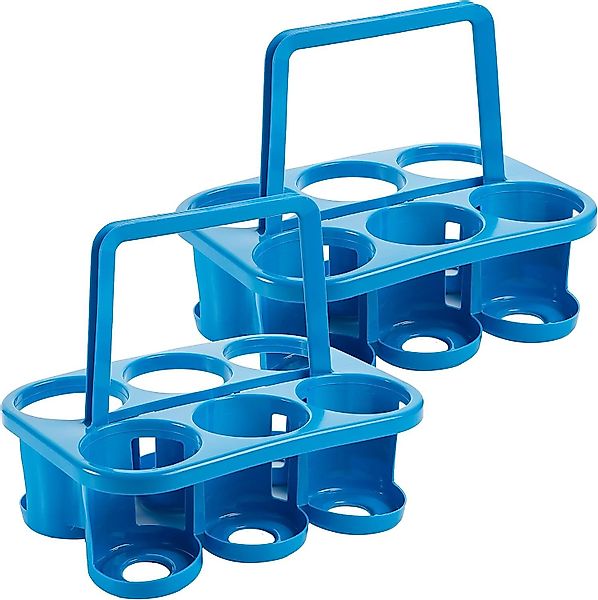 Teko-plastic Flaschenkorb 2 Stück Flaschenträger günstig online kaufen