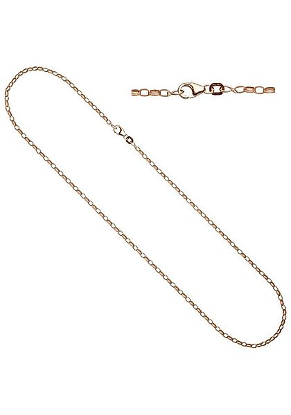 JOBO Kette ohne Anhänger, Ankerkette 925 Silber roségold vergoldet 70 cm günstig online kaufen