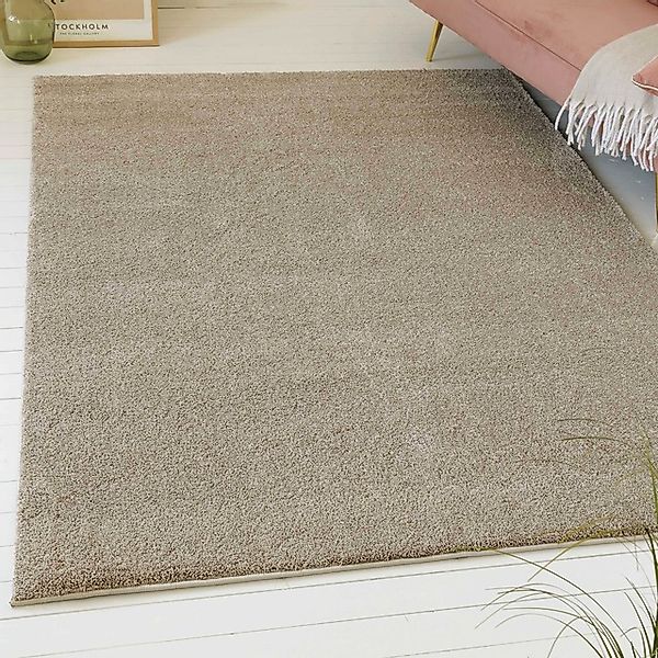 my home Hochflor-Teppich »Yvaine, auch als Läufer erhältlich«, rechteckig, günstig online kaufen