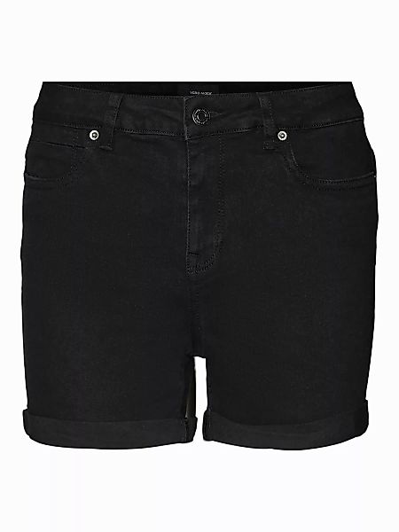 Vero Moda Damen Shorts VMLUNA Slim Fit Schwarz Blau günstig online kaufen