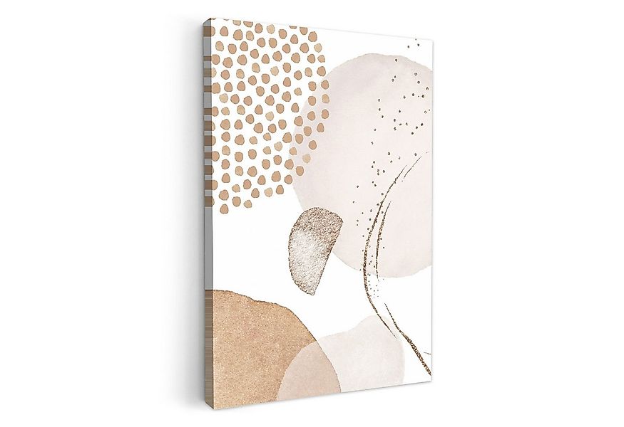 OneMillionCanvasses® Leinwandbild Aquarell - Pastell - Beige - Abstrakt - M günstig online kaufen