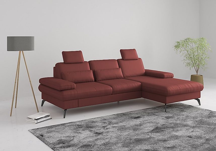 sit&more Ecksofa Morris L-Form, inkl. Sitztiefenverstellung, wahlweise mit günstig online kaufen