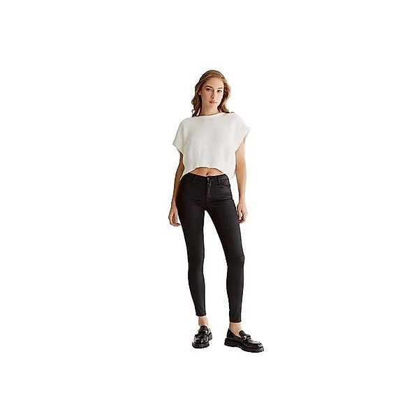 Coju 5-Pocket-Jeans Damen Jeans für Damen in schwarz (1-tlg) günstig online kaufen