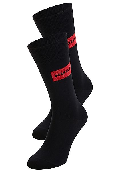HUGO Socken RED LABEL (2-Paar) mittelhoch, günstig online kaufen