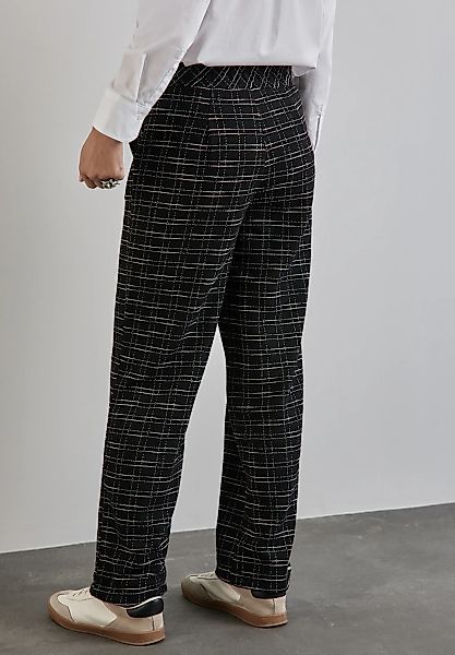 STREET ONE Stoffhose STREET ONE / Da.Casual-Hose / LTD QR Straight Leg Bouc günstig online kaufen