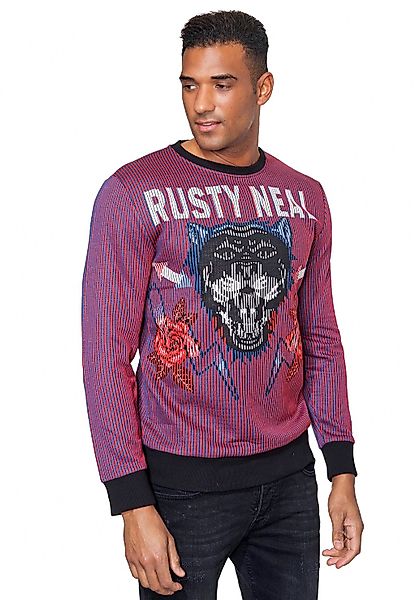 Rusty Neal Sweatshirt "Rusty Neal Sweater", mit außergewöhnlichem Print günstig online kaufen