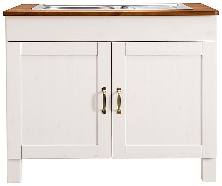 Home affaire Spülenschrank "Alby", Breite 100 cm, 1 Fach günstig online kaufen