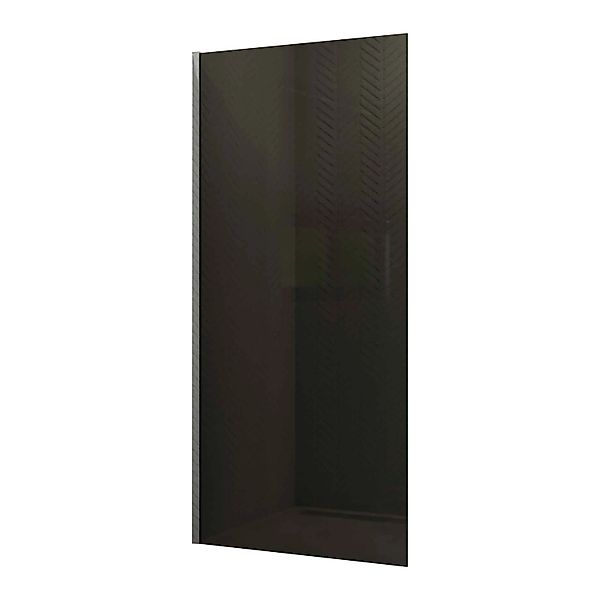 Duschparadies 110x200cm Duschwand mit Glasschutzfolie 8mm NANO-ESG Walk In günstig online kaufen