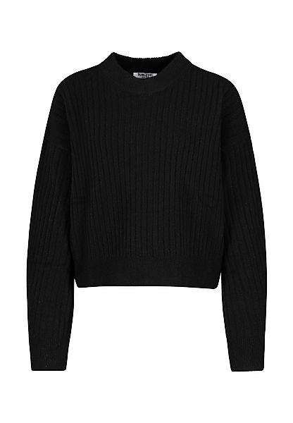 SUBLEVEL Strickpullover Damen Pullover Rundhalskragen Cropped günstig online kaufen