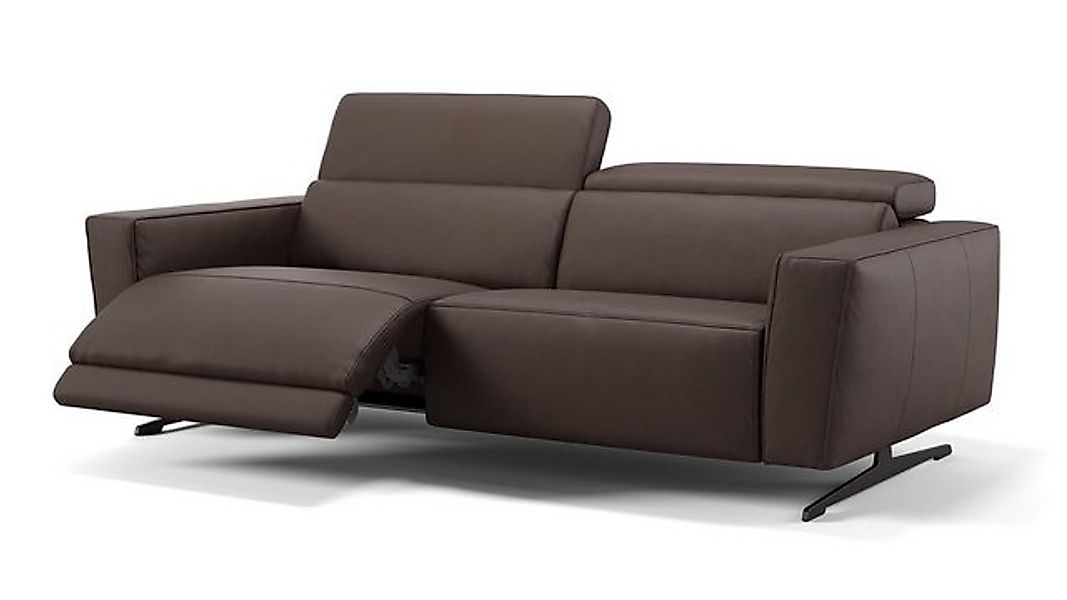 Sofanella 3-Sitzer Leder ALESSO, Relaxcouch, Designersofa, Designer Sofa, 3 günstig online kaufen