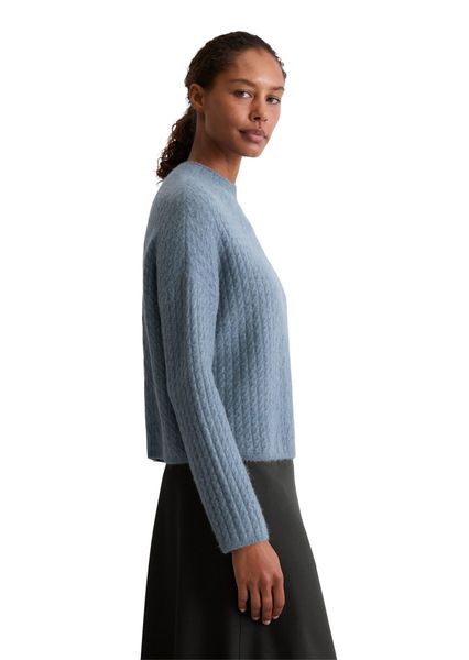 Marc O'Polo Stehkragenpullover aus softem Wolle-Alpakawolle-Mix günstig online kaufen