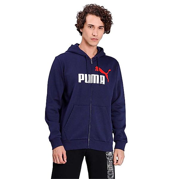 Puma Essential 2 Colors Kapuzenpullover M Peacoat günstig online kaufen