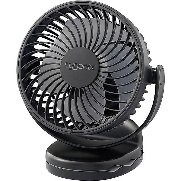 Sygonix Akku-Standventilator Clip-Ventilator, USB günstig online kaufen