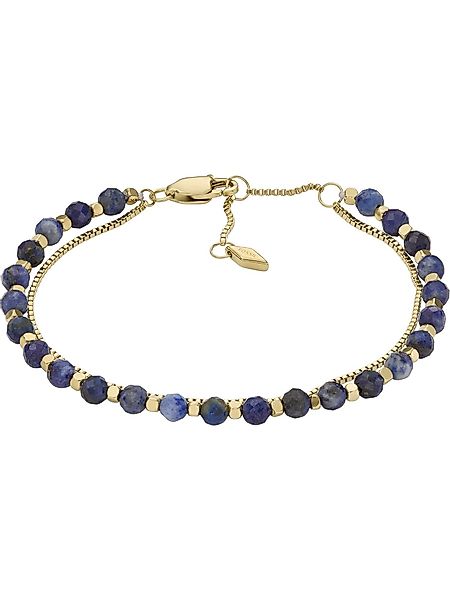 Fossil Armband Fossil Damen-Armband Edelstahl Farbstein, günstig online kaufen
