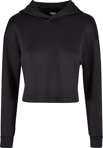 URBAN CLASSICS Kapuzenpullover Urban Classics Damen Ladies Short Scuba Hood günstig online kaufen