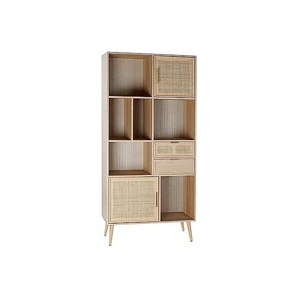 Esprit Home Bücherregal, Regal Home ESPRIT natürlich Paulonia-Holz Holz MDF günstig online kaufen