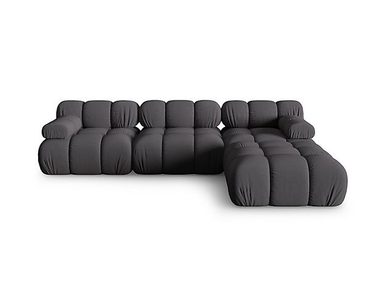 Micadoni Sofa Bellis, modular 4-Sitzer mit flachem Modul günstig online kaufen