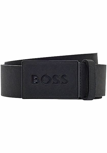 BOSS Ledergürtel "Boss Icon-S1 Sz40", mit BOSS-Logo-Prägung auf der Koppels günstig online kaufen