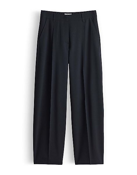 OPUS PANTS Anzughose MOIRA BLOOM aus weichem Woll Mix Weicher Mélange-Look günstig online kaufen