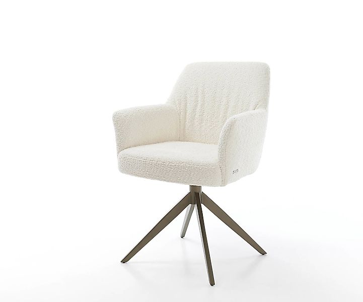 DELIFE Polsterstuhl Xana-Flex, mit Armlehnen Kreuzgestell günstig online kaufen