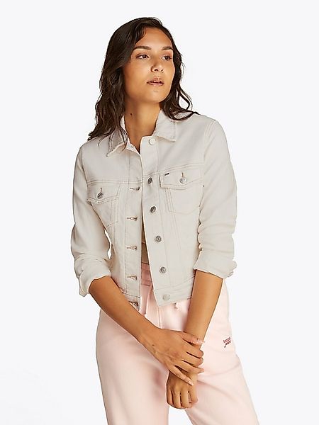 Tommy Jeans Jeansjacke CLASSIC TRUCKER JACKET BI8194 mit Brusttaschen, Logo günstig online kaufen