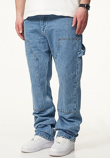 DAILY COTTON Straight-Jeans DCPONTON Herren Lange Carpenter Hose Jeans Stra günstig online kaufen