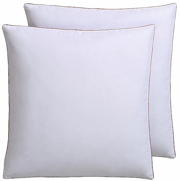 RIBECO Federkopfkissen "Ella" Füllung: FedernDaunen Bezug: Baumwolle Spar-S günstig online kaufen