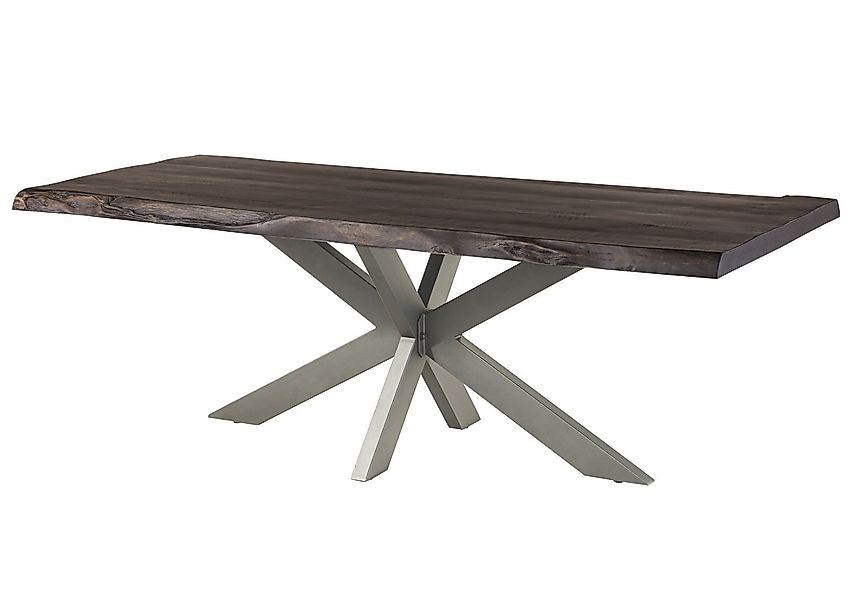 Massivmoebel24 Baumkantentisch FREEFORM (Baumtisch Mango 180x90x77 günstig online kaufen