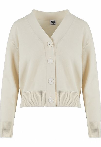 URBAN CLASSICS Strickjacke "Urban Classics Damen Ladies Rib Cardigan" 1 Stk günstig online kaufen