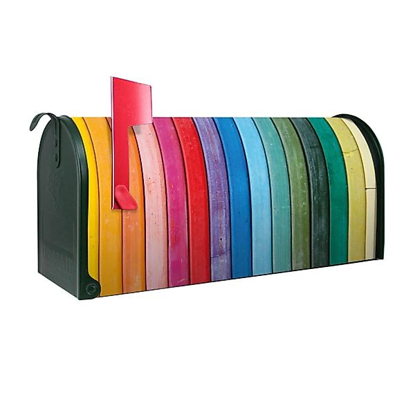 Banjado Amerikanischer Briefkasten Grün 48x22x16cm US Mailbox Letterbox Pos günstig online kaufen