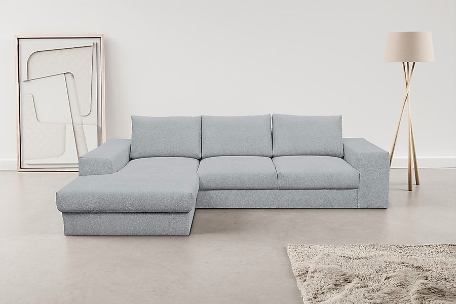 WERK2 Ecksofa "Rozzana Design Ecksofa mit hohem Komfort, zeitlos & elegant, günstig online kaufen