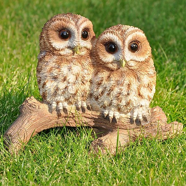 dazikemo Gartenfigur Dekofigur Gartenfigur Eulenpaar 16 günstig online kaufen