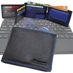 L&B Geldbörse Nappaleder Bi-Color Portemonnaie, mit günstig online kaufen