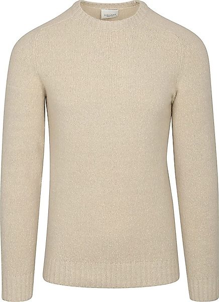 Profuomo Pullover Boiled Wool Ecru - Größe XXL günstig online kaufen