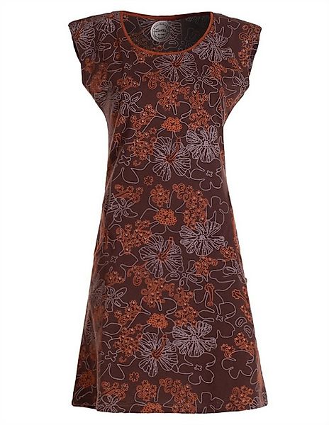 Vishes Tunikakleid Kurzarm Damen Sommer-Kleid Longshirt-Kleid Tunika-Kleid günstig online kaufen