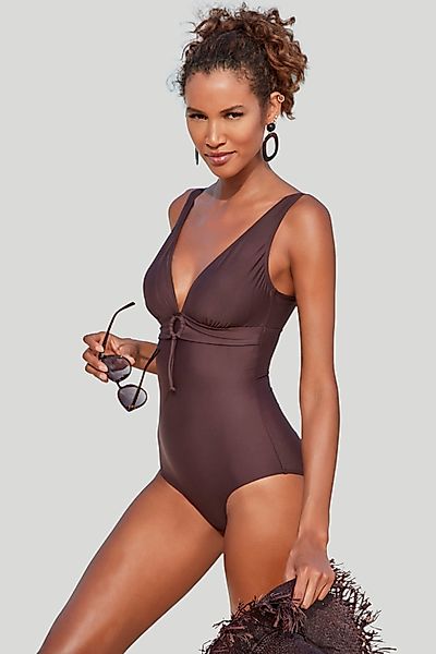 s.Oliver Badeanzug Rome mit Zierring und günstig online kaufen