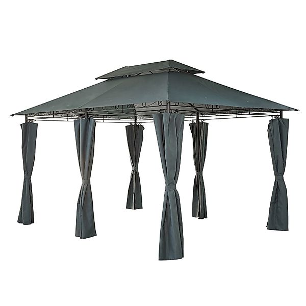 Mondeer Pavillon Gartenpavillon, mit 6 Seitenteilen günstig online kaufen