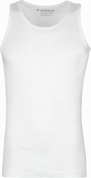 Garage Stretch Basic Singlet Weiß - Größe L günstig online kaufen