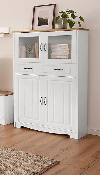 OTTO home Highboard "Trinidad" Vitrine, Breite 102 cm günstig online kaufen