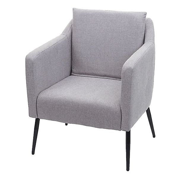 MCW Relaxsessel H93a Stoff/Textil Hellgrau günstig online kaufen