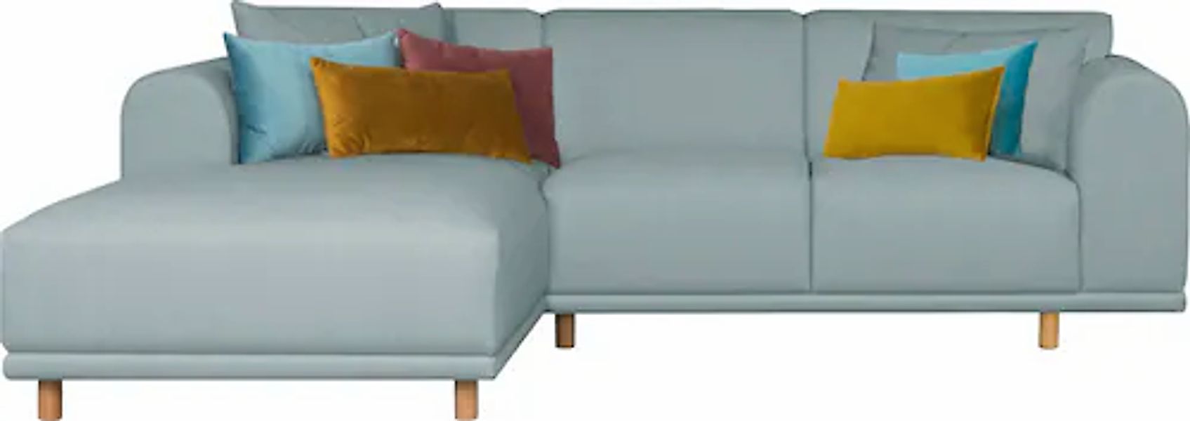 OTTO home Ecksofa »Maroon L-Form« in skandinavischem Design, mit losen Kiss günstig online kaufen