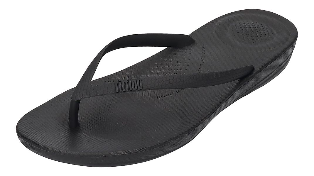 Fitflop IQUSHION ERGONOMIC FLIP Zehentrenner Black günstig online kaufen