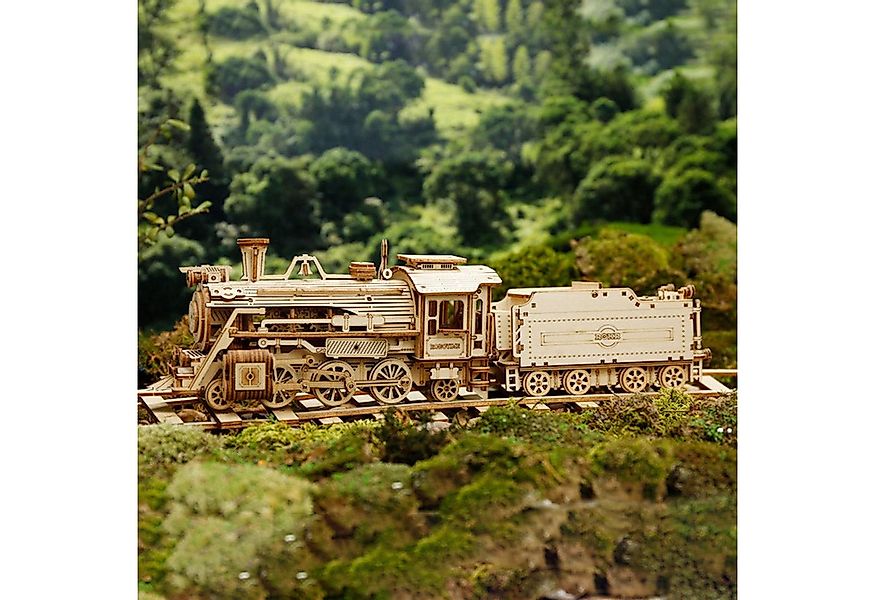 Robotime 3D-Puzzle Robotime Lokomotive Puzzle 3D 1:80 3D Puzzle, 306 Puzzle günstig online kaufen