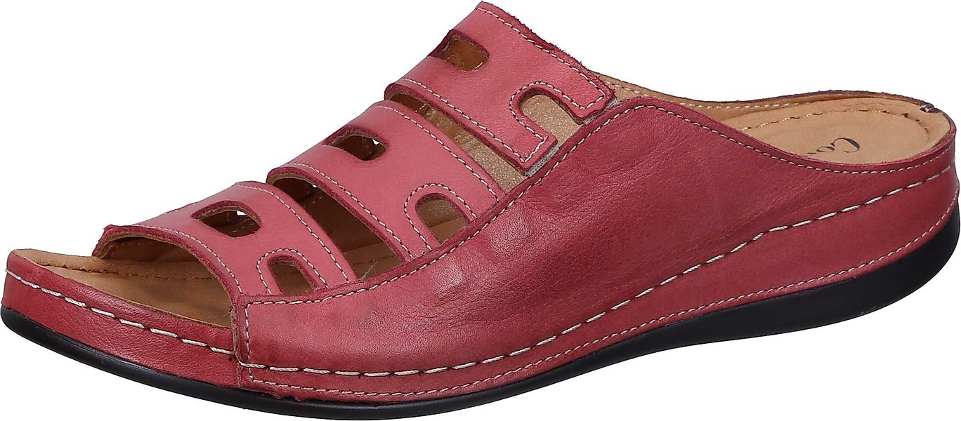 Comfortabel Pantoletten Pantolette aus echtem Leder günstig online kaufen